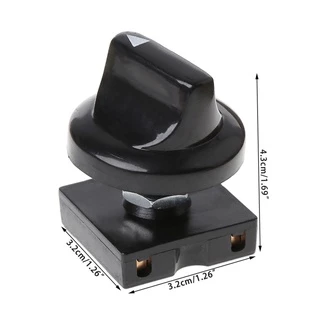 SUIT* 4-position 3-Speed Fan Selector สวิตช์หมุน Governor พร้อม Knob 13AMP 120V-250V