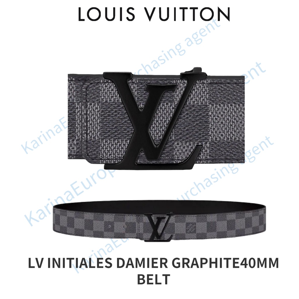 Louis Vuitton LV SHAPE PATCHWORK BELT 40mm 95cm/38”32uk 100%Authentic