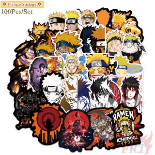 100Pcs/Set ❉ Naruto Series E สติ๊กเกอร์ ❉ Anime Uzumaki Naruto Uchiha Sasuke DIY Fashion Waterproof Doodle Decals สติ๊กเกอร์