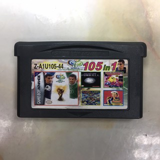 MT7 105 in 1 ฟุตบอล Nintendo GBA Gameboy Advance Video Game