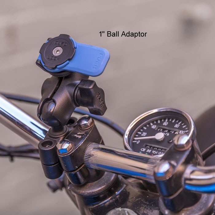 ✕▨❀🔥ถูกที่สุด🔥 Moto Elements Quad Lock MOTORCYCLE-1"BALL ADAPTOR