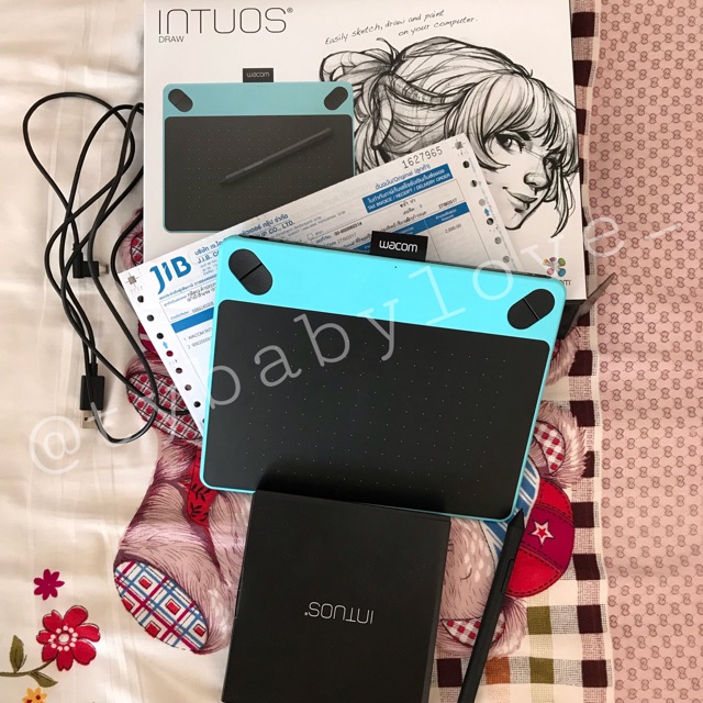 ❌Sold-out❌ ส่งต่อ Wacom intuos draw mint ✨