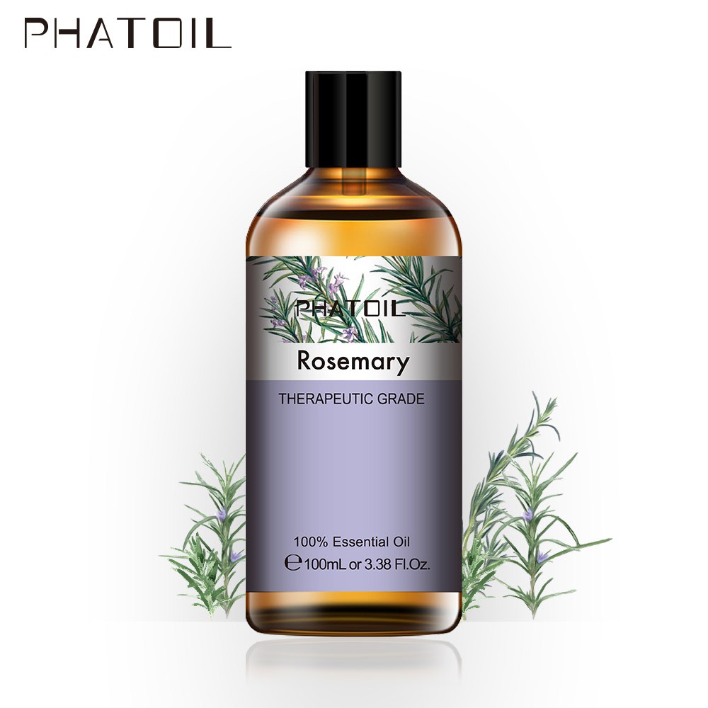 PHATOIL 100ml Rosemary essential oil is good for Hair Growth Anti Dandruff  Herbs Plant Rosemary Essential Oils FYah | Shopee Thailand