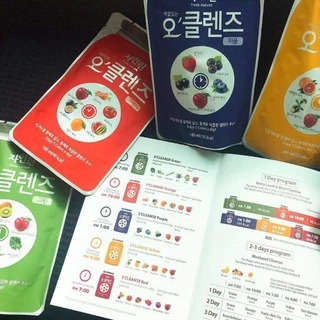 [เซต 3วัน 15มื้อ] 5Cleanse น้ำผักผลไม้ทานแทนมื้ออาหาร​ 180ml.x15ซอง​