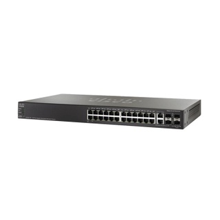 Cisco SG500-28-9K 24 Port Gigabit Stackable Managed L3 Switch + 2-port Gigabit Combo (SFPs) + 2-Port SFPs With web