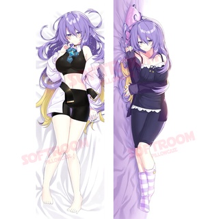 Moona Hoshinova Hololive Indonesia Virtual YouTuber VTuber Dakimakura ปลอกหมอนโซฟา เตียงนุ่ม อะนิเมะญี่ปุ่น Otaku ปลอกหมอน 50x150 ซม. DK2759