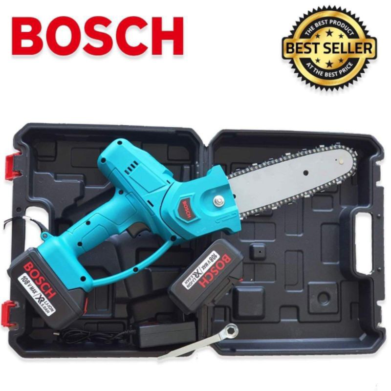 Bosch เลื่อยโซ่แบต เลื่อยโซ่ไร้สาย