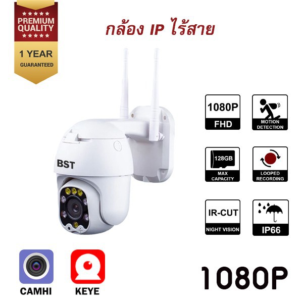 DOME IP CAMERA 2 ล้าน กล้องโดม Dome PTZ