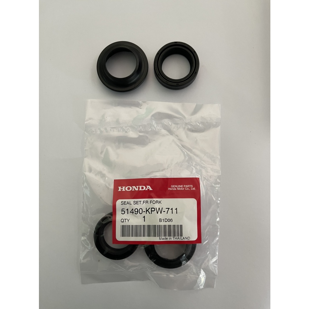 ซีลโช๊ค มาพร้อมซีลกันฝุ แท้ HONDA สำหรับมอเตอร์ไซค์ WAVE ทุกรุ่น, SONIC, CLICK, CLICK 125, LS125, SC