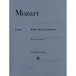 MOZART Works for two Pianos (HN471)