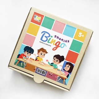 เกมบิงโกโฟนิค Phonics Bingo เขียนแล้วลบได้ 2WINBOOKTOYS