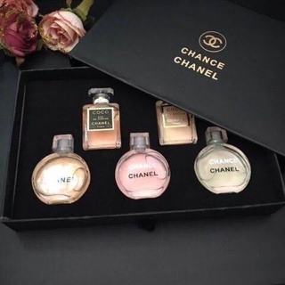 CHANEL เซทน้ำหอมพกพา 5 ชิ้น เรียบหรูพกพาสะดวก