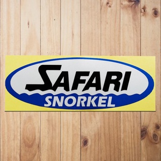 ใหม่สติ๊กเกอร์ Snorkel Safari สําหรับตกแต่งบ้าน