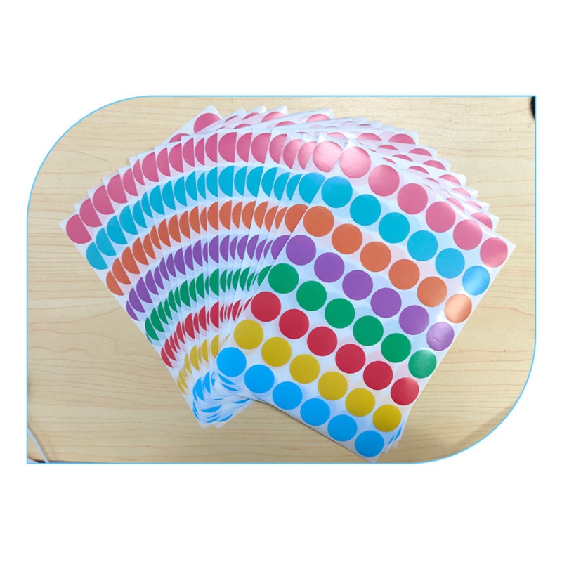 สติกเกอร์ฉลาก ทรงสี่เหลี่ยมผืนผ้า กันน้ํา คละสี 25 มม. 1 แผ่น ต่อแพ็ค ราคา ถูกที่สุด ดีลบีเคเค แกลเลอรีภาพที่ 9