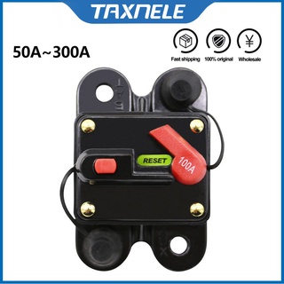 ฟิวส์วงจรเบรกเกอร์ เครื่องขยายเสียง 50A 60A 80A 100A 125A 150A 200A 12V 24V กันน้ํา สําหรับเรือ รถบรรทุก