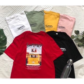 เสื้อสกรีนลาย SUMMER