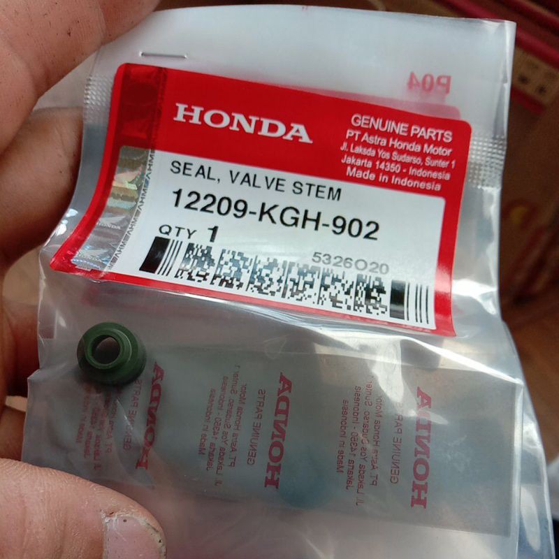 ซีลวาล์ว Honda CS1 MATIC BEBEK 12209 KGH 902 (ราคาเริ่มต้น)