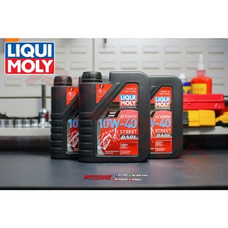 น้ำมันเครื่อง​ Liqui Moly​ 4T​ SYNTH 10W-40​ STREET RACE