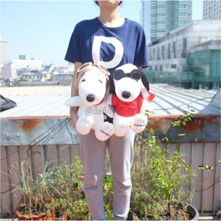 ตุ๊กตา Snoopy สนู้ปปี้ ชุดนักบิน &amp; Joe Cool 12นิ้ว