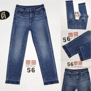 56 UNIQLO REGULAR STRAIGHT HIGH 174337 เอววัดจริง  26