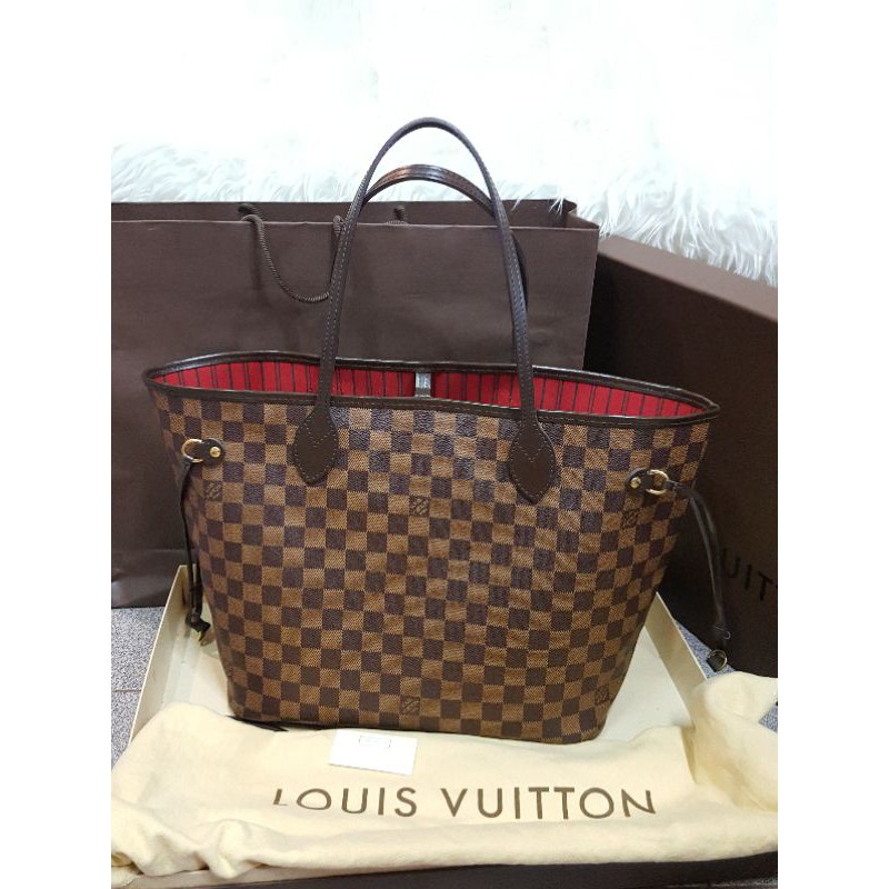 กระเป๋าหลุยส์เนเวอร์ฟูล Mm(แท้มือ2) Used Lv Nvf mm