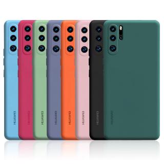 Casing Official Original Silicone Full Protection Soft Camera Protection Case Huawei P30 Pro Nova 4E 3i P30 Lite Cover