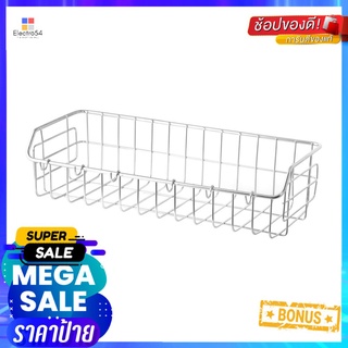 ชั้นแขวนสเตนเลส1ชั้นเล็กเหลี่ยมKECH-102KITCHEN RACK KECH-102 STAINLESS STEEL