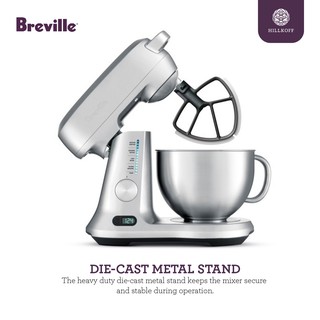 Hillkoff : เครื่องตีแป้งและผสมอาหารอเนกประสงค์ Breville BEM800 ตีวิปครีมได้