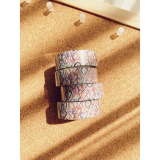 ❤️VALENTINE LOVE HEART WASHI TAPE วาชิเทป วาเลนไทน์ หัวใจ เทป❤️