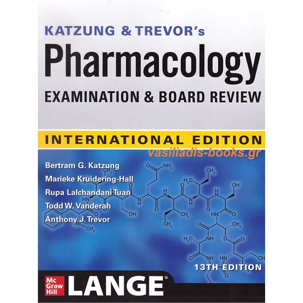 Katzung & Trevors Pharmacology Examination และ Board Review 13E