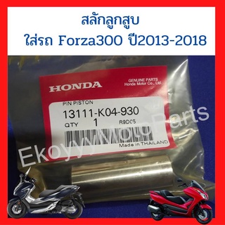 สลักลูกสูบ Forza 300 ใส่รถปี 2013-2018 ขนาด 17 mm.