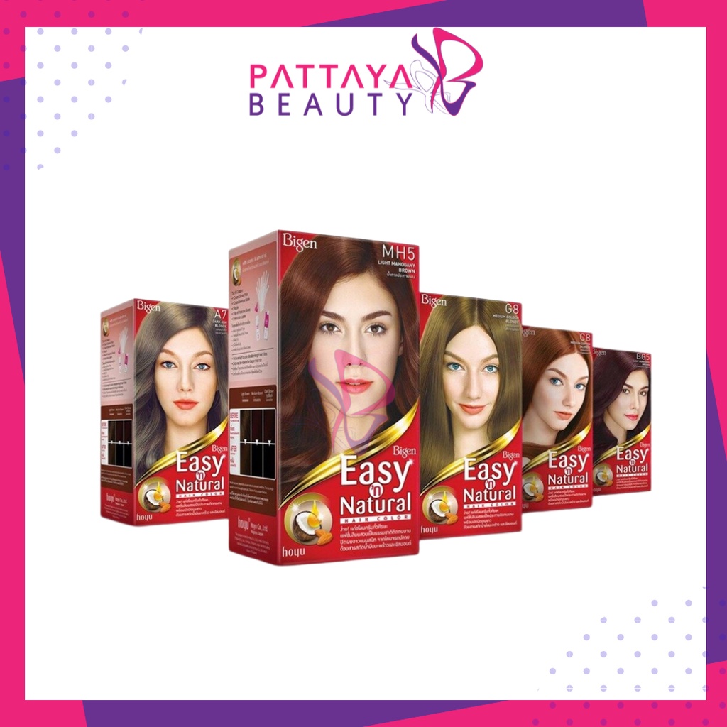 บีเง็น อีซี่ส์ แอนด์ เนเชอรัล แฮร์ คัลเลอร์ Bigen Easy n' Natural Hair Color