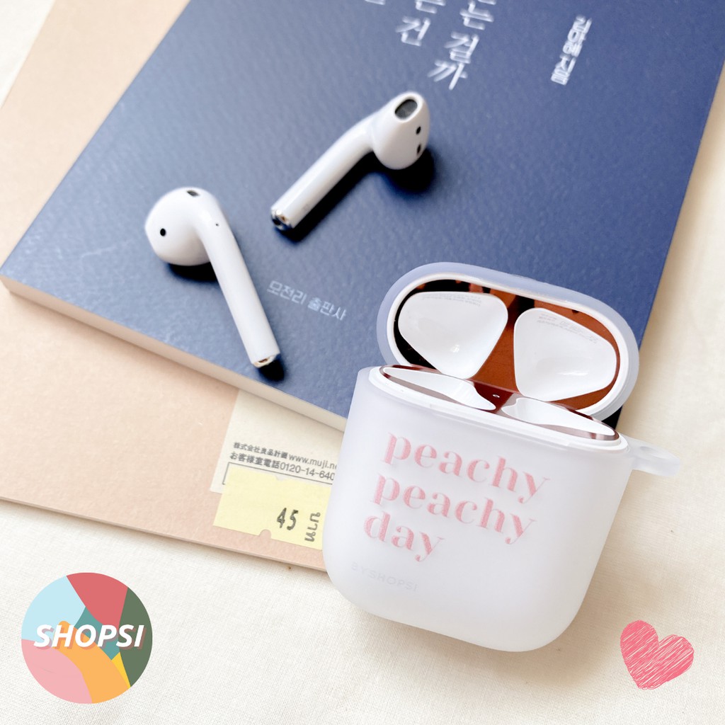 EXCLUSIVE || Weather เคสใส AirPods สำหรับใช้กับ AirPods ซิลิโคนแข็ง BYSHOPSI