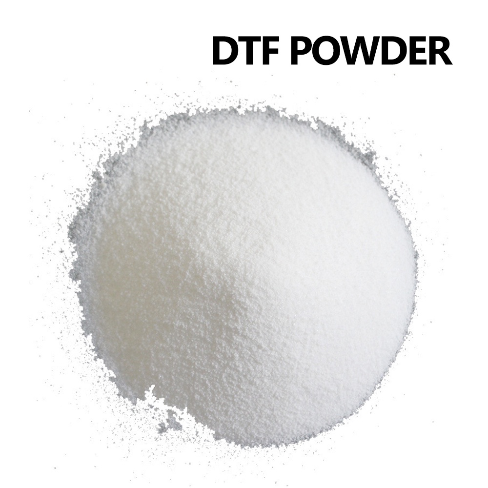 DTF powder used in DTF printer powder PET film heat transfer transfer T-shirt clothes cotton linen canvas polyester mate #8