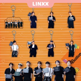 Linxx พวงกุญแจ จี้ BTS JIN V RM JIMIN SUGA 1 ชิ้น