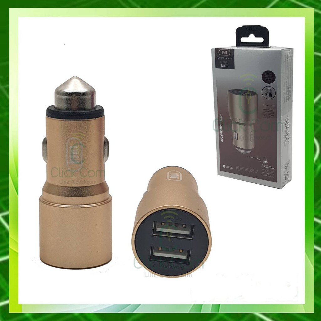 Mgall Car Charger 2 USB  2.1A รุ่น MC8