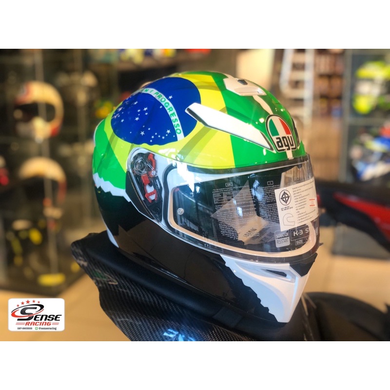 หมวกกันน็อค AGV รุ่น K3-SV Morbidelli 2017