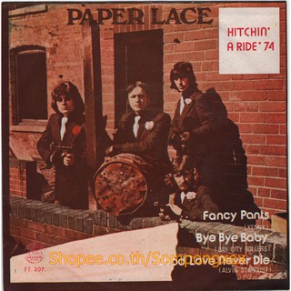 แผ่นเสียง สากล 7 นิ้ว  ยุค 60-70 PAPER LACE/ ALVIN STARDUST/ BAY CITY ROLLERS/ KENNY thailand ep