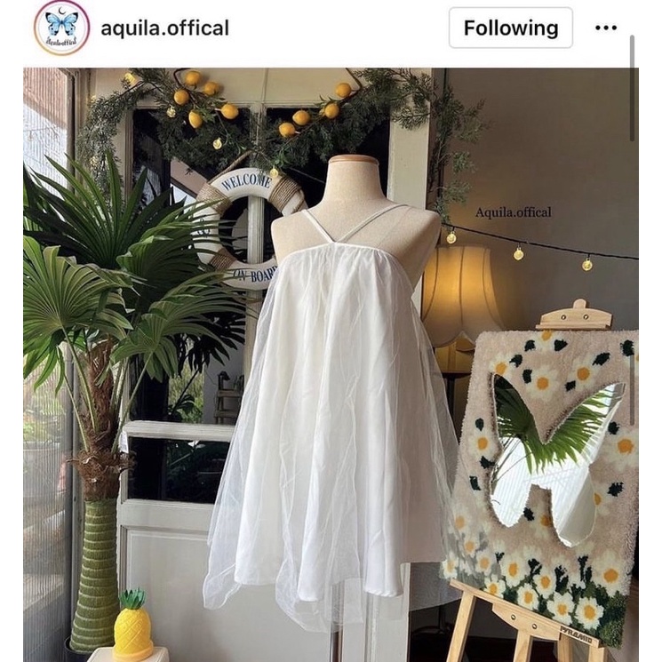 เดรสของ aquila.official ไม่เคยใส่ค่าสวยมากส่งต่อ 550฿