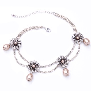 double Chain Crystal choker