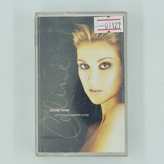 [01127] Celine Dion : Lets Talk About Love (TAPE)(USED) เทปเพลง เทปคาสเซ็ต มือสอง !!