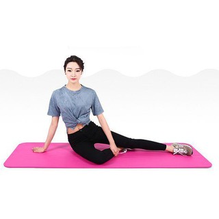 เสื่อโยคะ หนา 10มิล ขนาด Yoga Mat 183x61 cm