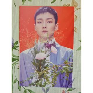 [พร้อมส่ง] การ์ดอวยพร โรอุน Rowoon SF9 2021 Seasons Greetings Blooming Time Message Card