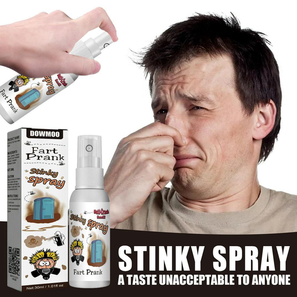 Dowmoo Smelly Fart Spray Persistent Odor Entertainment Spoofing Stink 30ml