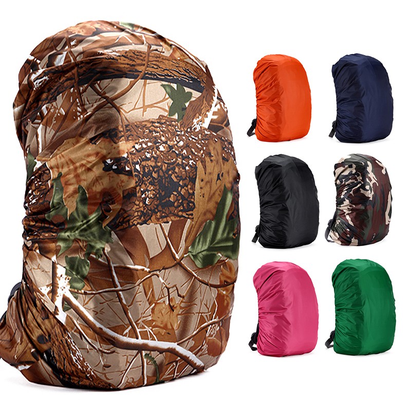 กระเป๋าเป้สะพายหลังกันน้ํากลางแจ้ง Dust Rain Cover Rucksack Rain Dust XL (60-70L)
