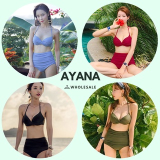 💕ชุดว่ายน้ำวันพีซ สไตล์เกาหลี สําหรับผู้หญิง  ชุดว่ายน้ำผู้ห…
