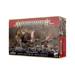 [GWพร้อมส่ง]WARHAMMER:ORRUK WARCLANS MAN-SKEWER BOLTBOYZ โมเดลเกม