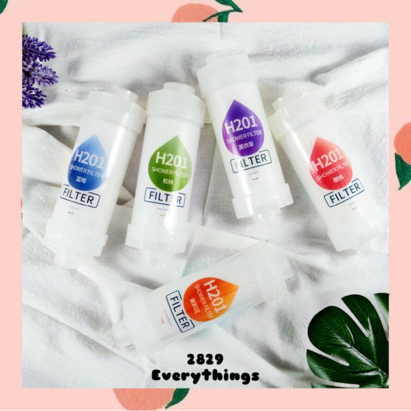 H201 Shower filter ฟิวเตอร์วิตามินกรองน้ำ Shopee Thailand