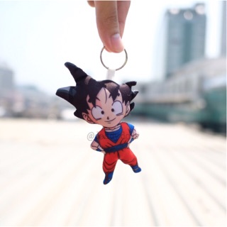 พวงกุญแจ Goku โงกุน ตัวแบน 3.5นิ้ว Dragonball ดราก้อนบอล