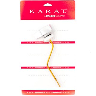 มือกดน้ำ KARAT GS1070979-CP มือกดสำหรับโถสุขภัณฑ์ KARAT ผลิตมาจากวัสดุทองเหลืองมีความแข็งแรงทนทาน ชุบโครเมียมอีกชั้นเพื่